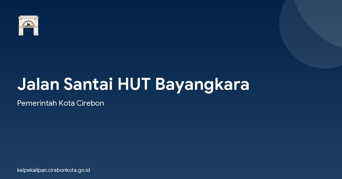 Jalan Santai HUT Bayangkara