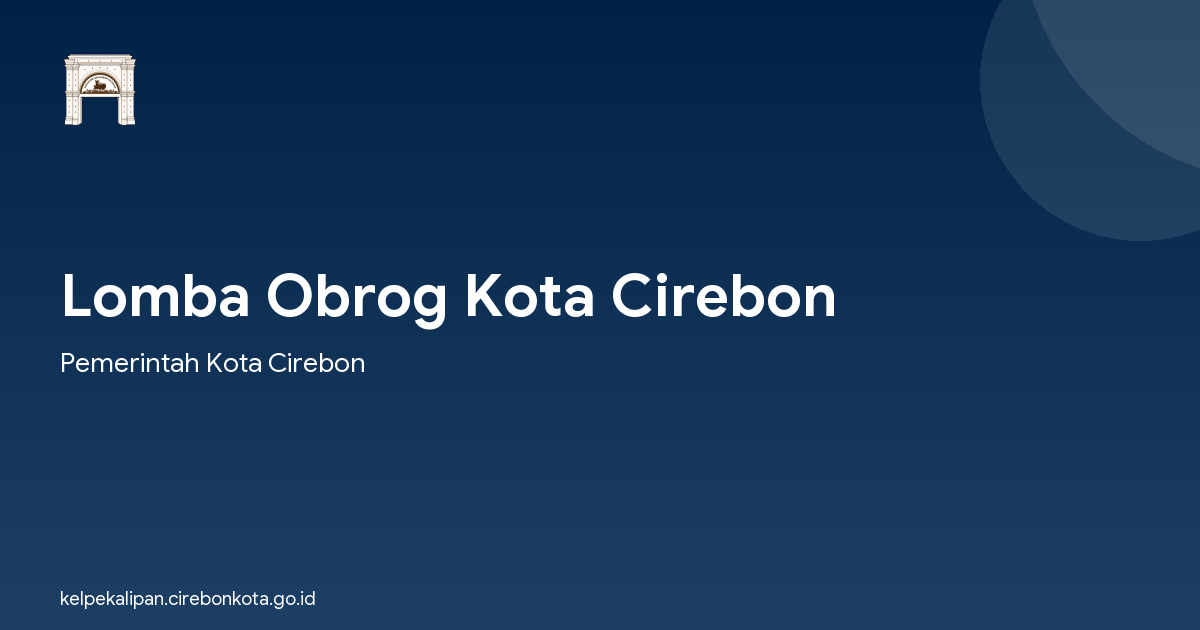 Lomba Obrog Kota Cirebon
