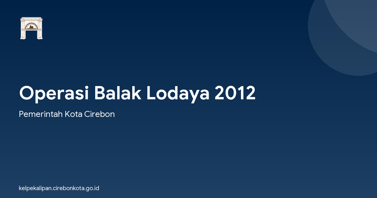 Operasi Balak Lodaya 2012