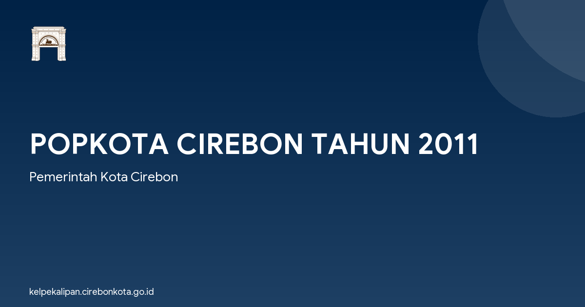 POPKOTA CIREBON TAHUN 2011