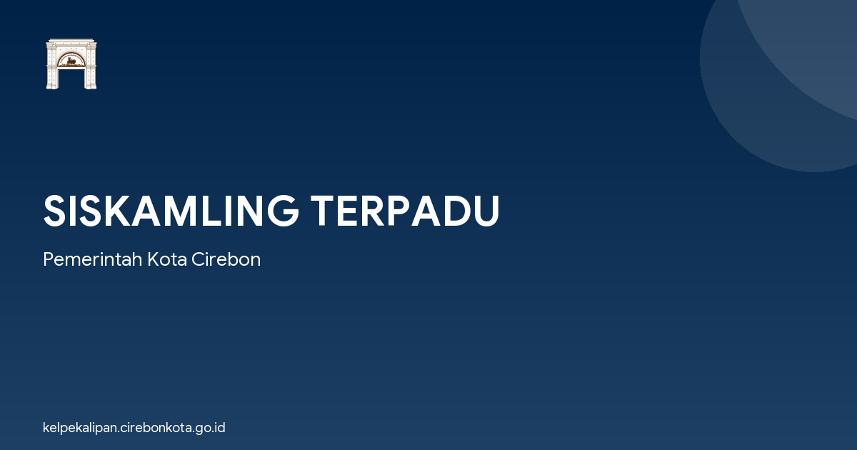 SISKAMLING TERPADU