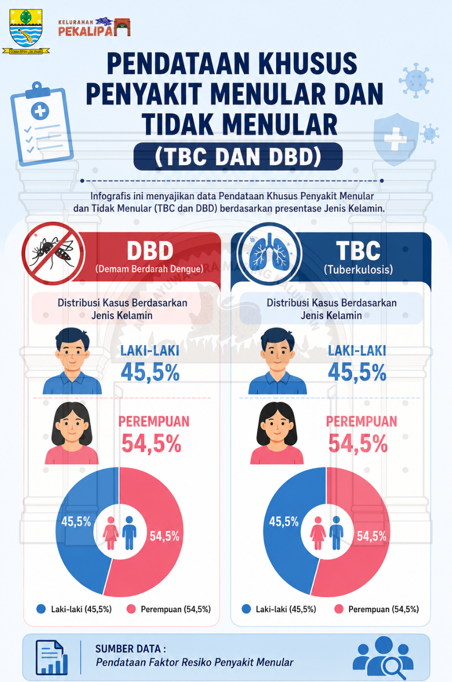 Sebaran Penyakit TBC dan DBD