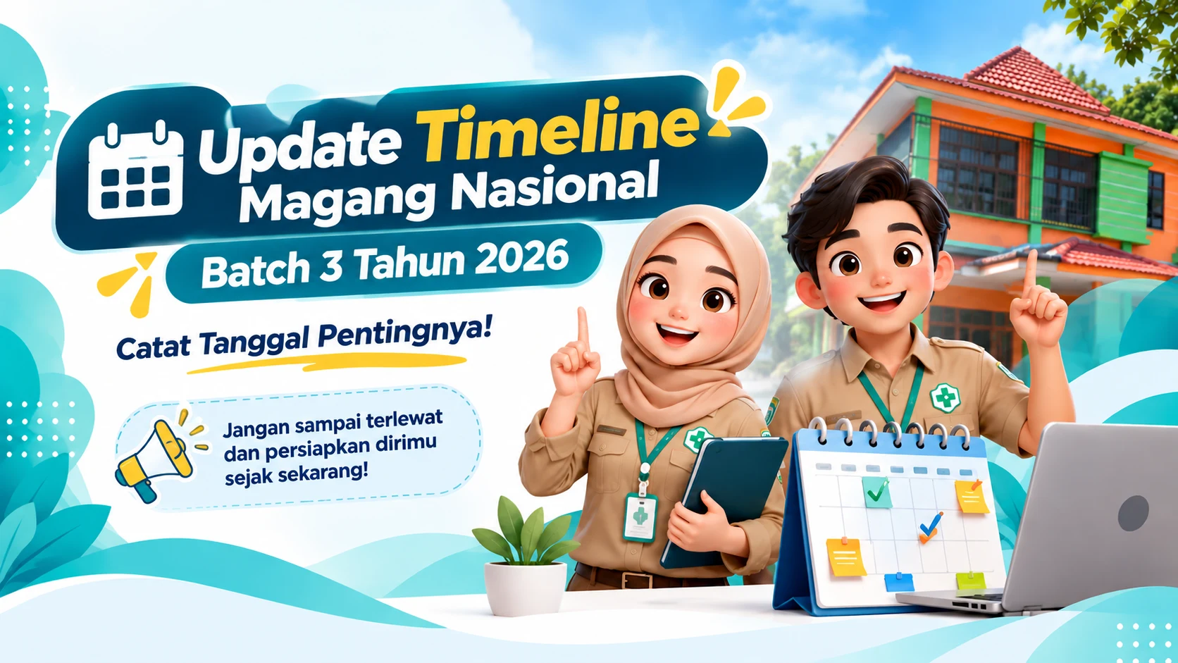 Update Timeline Magang Nasional Batch 3 Tahun 2026: Catat Jadwal Pendaftaran dan Seleksinya!